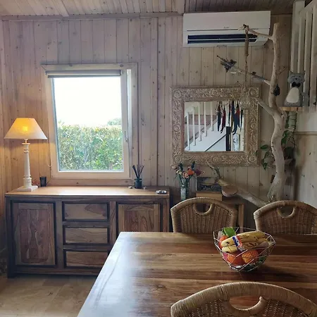 Villa Gaspro32 - Maison En Bois Pour 4 Pers Dans Domaine Prive Avec Piscine *