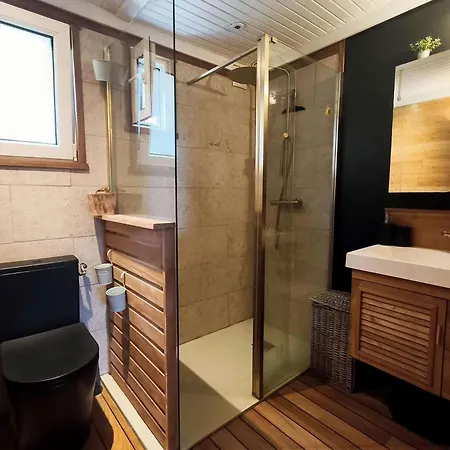 Gaspro32 - Maison En Bois Pour 4 Pers Dans Domaine Prive Avec Piscine * Gassin